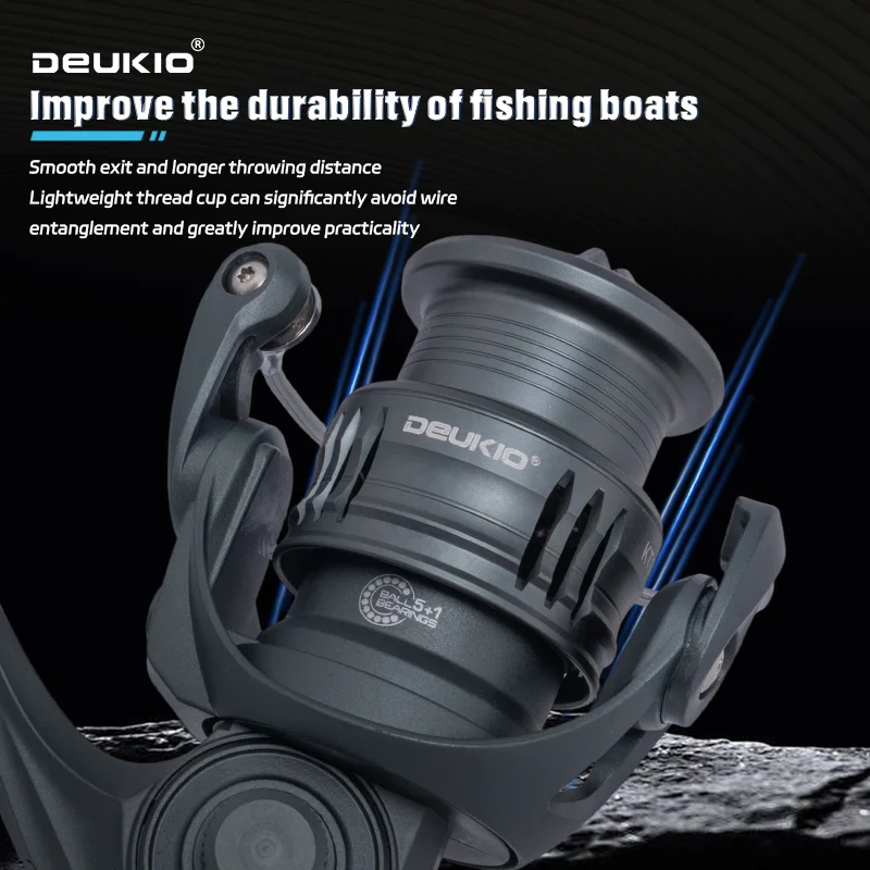 DEUKIO รอกตกปลาแบบสปินนิ่งน้ำห - Kastking Reel Zephyr บทวิจารณ์และราคา